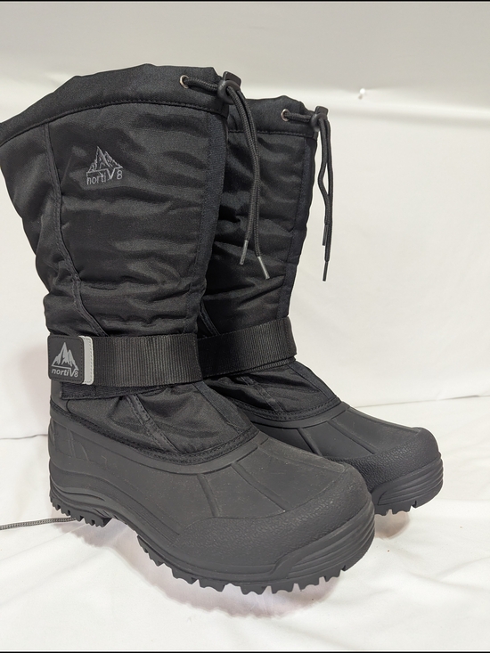 Men’s Black Insulated Rain & Snow Boots main image 12
